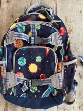 Pottery Barn backpack - solar system & planets - size small